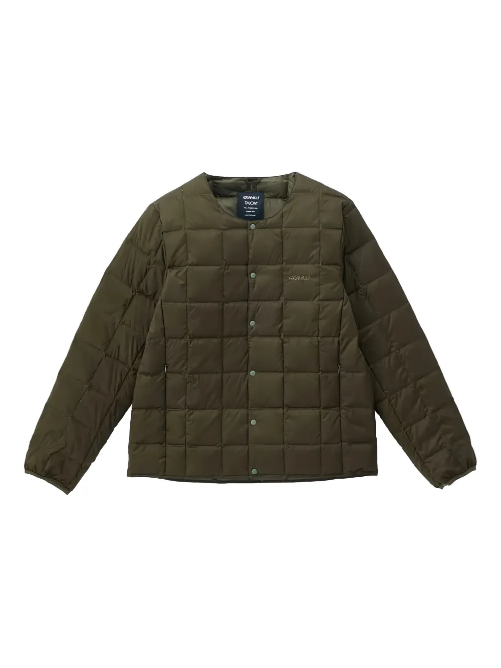 

Стеганая куртка из коллаборации с Taion Gramicci, зеленый
