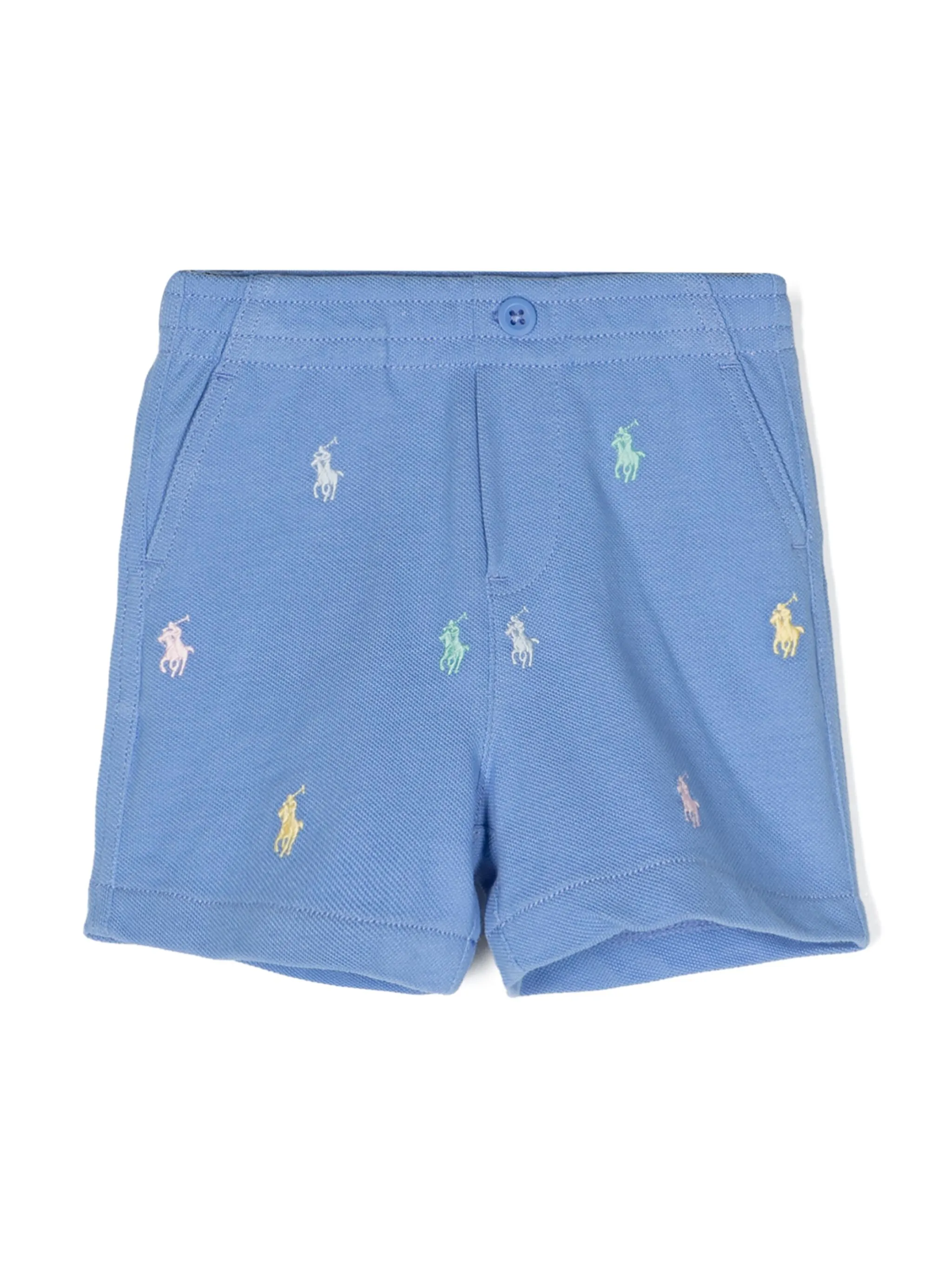 

Шорты с логотипом Polo Pony Polo Ralph Lauren Kids, синий