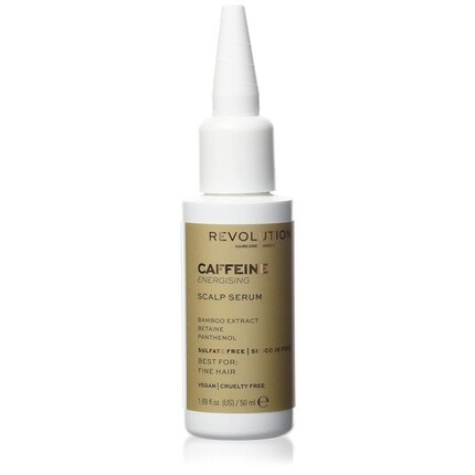 

Revolution Haircare Кофеиновая бодрящая сыворотка для кожи головы для тонких волос 50 мл, Makeup Revolution