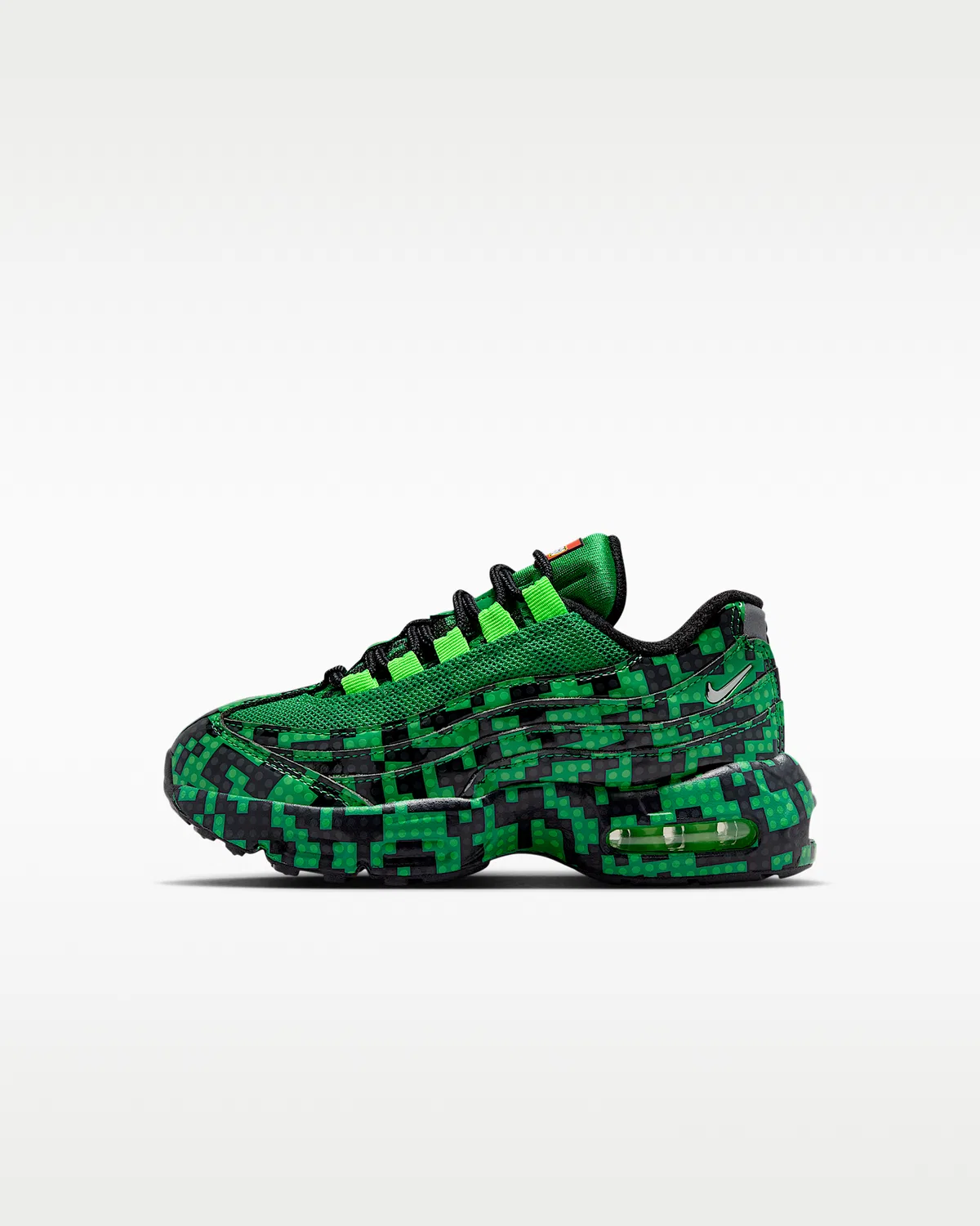Детские кроссовки Nike Air Max 95 x LEGO® Collection, Lucky Green/Black/Green Strike/Metallic Silver