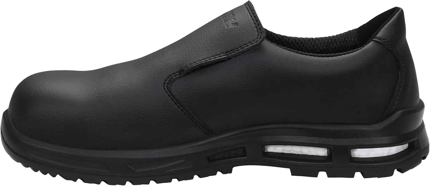 Защитные ботинки ELTEN Brice XXTM Black Low ESD S3S для мужчин и женщин, изготовлены из текстиля, с пластиковыми носками (легкая сталь), легкие, спортивные, черный — фото 3