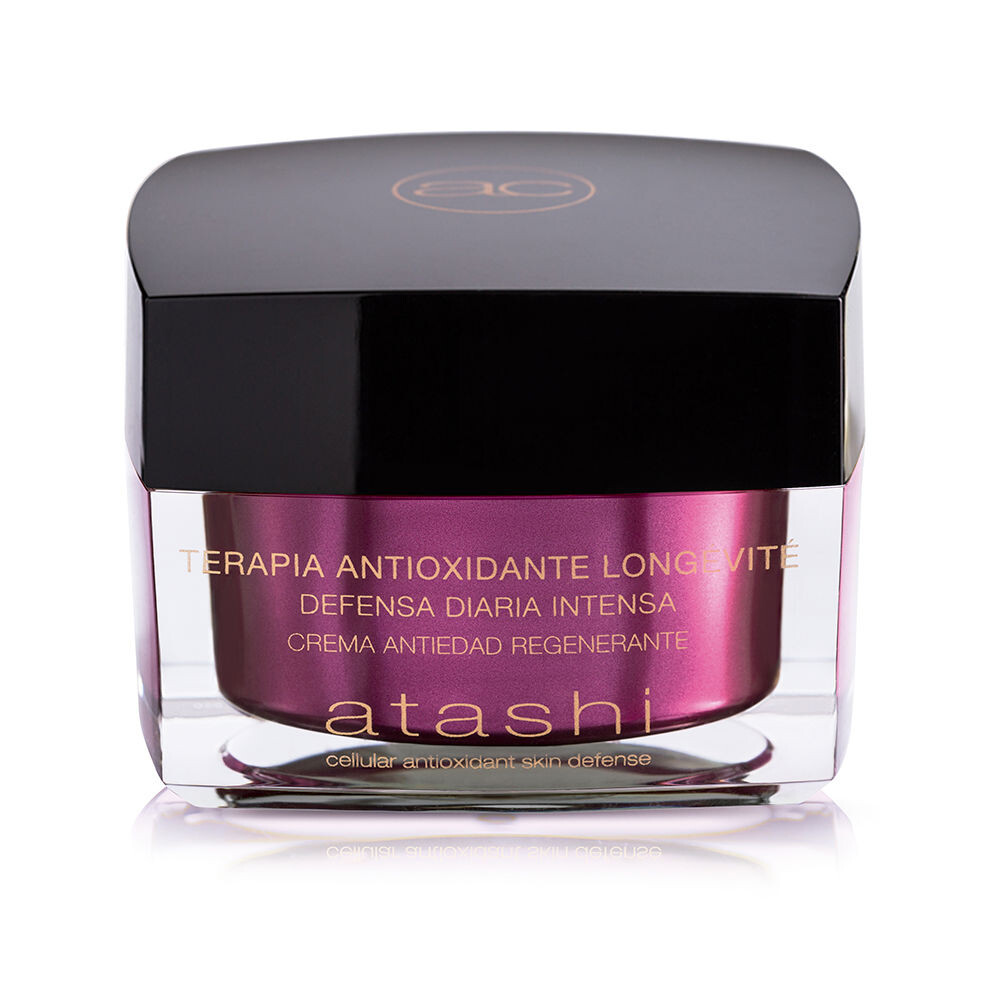 

Крем против морщин Cellular antioxidant skin defense crema antiedad regenerante Atashi, 50 мл