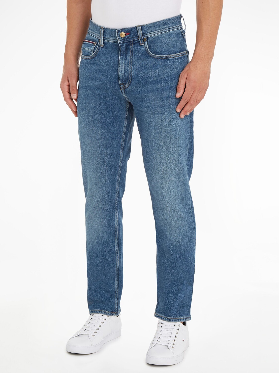 

Прямые джинсы Tommy Hilfiger Denton, Бостонский синий