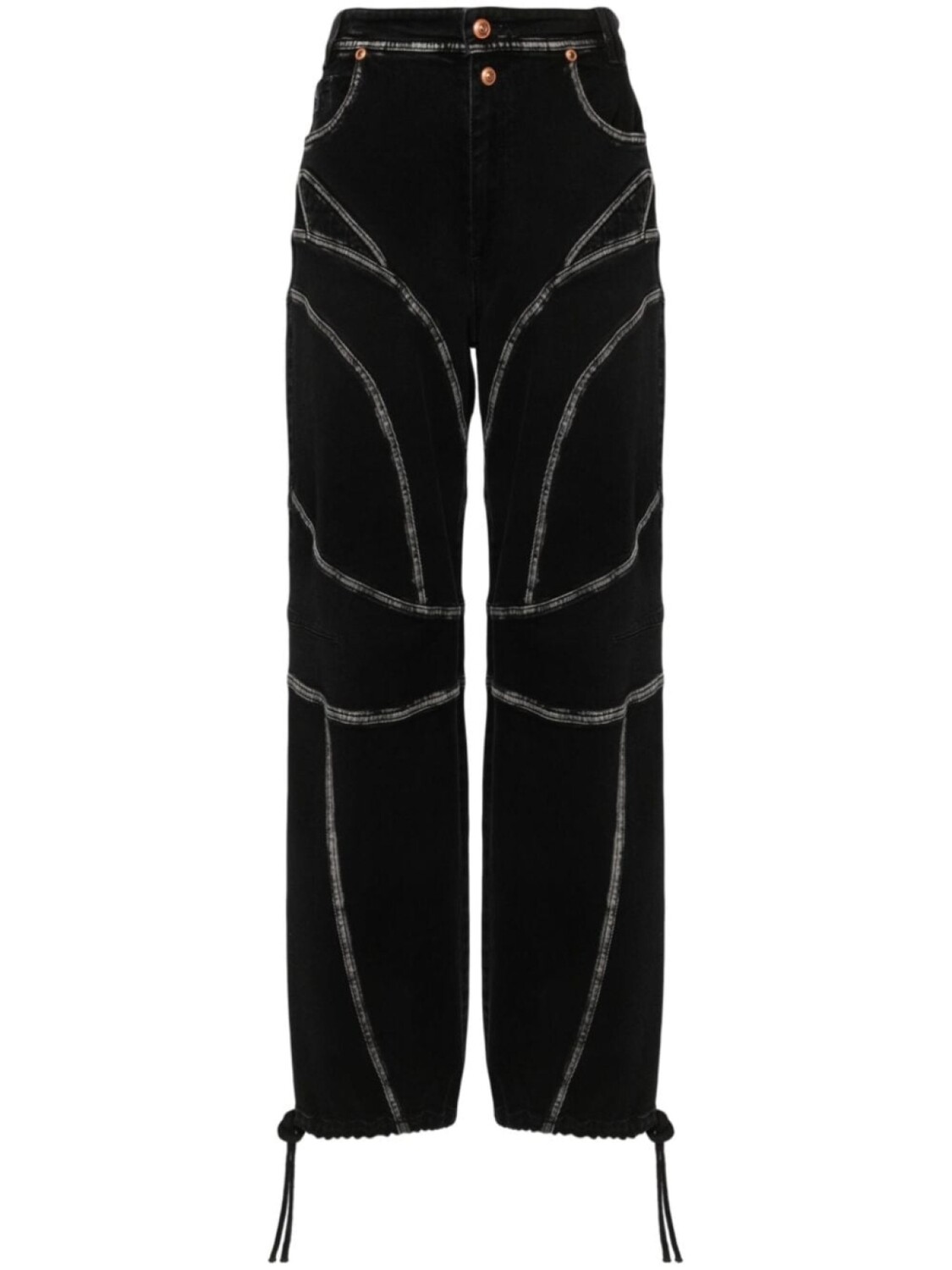 

Versace Jeans Couture прямые джинсы Piece Number, черный