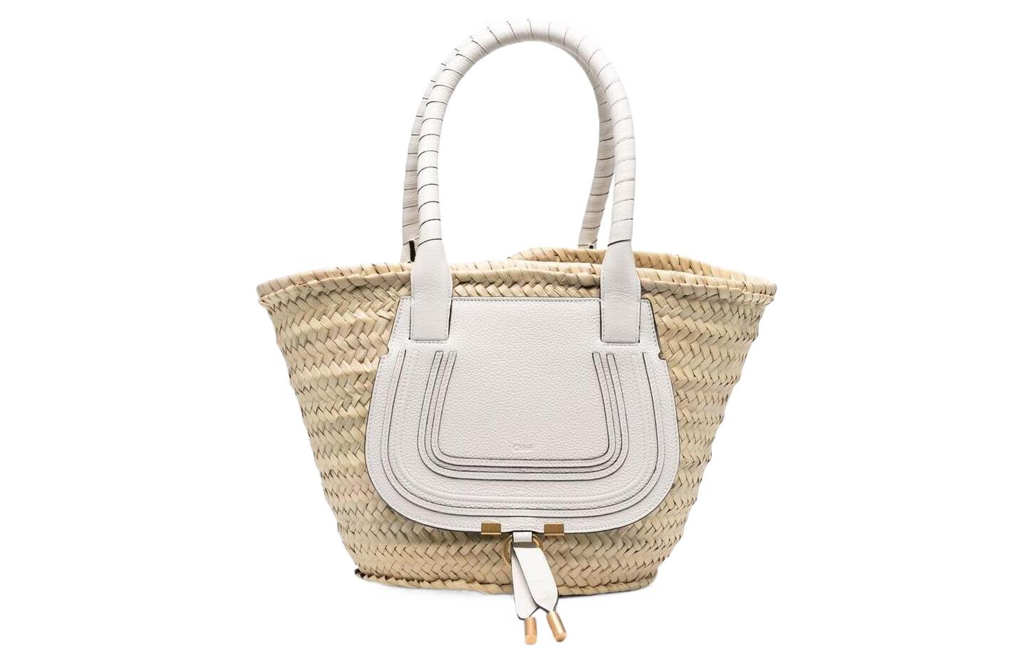 

Chloé Сумка через плечо Шлоу из телячьей кожи женская белая