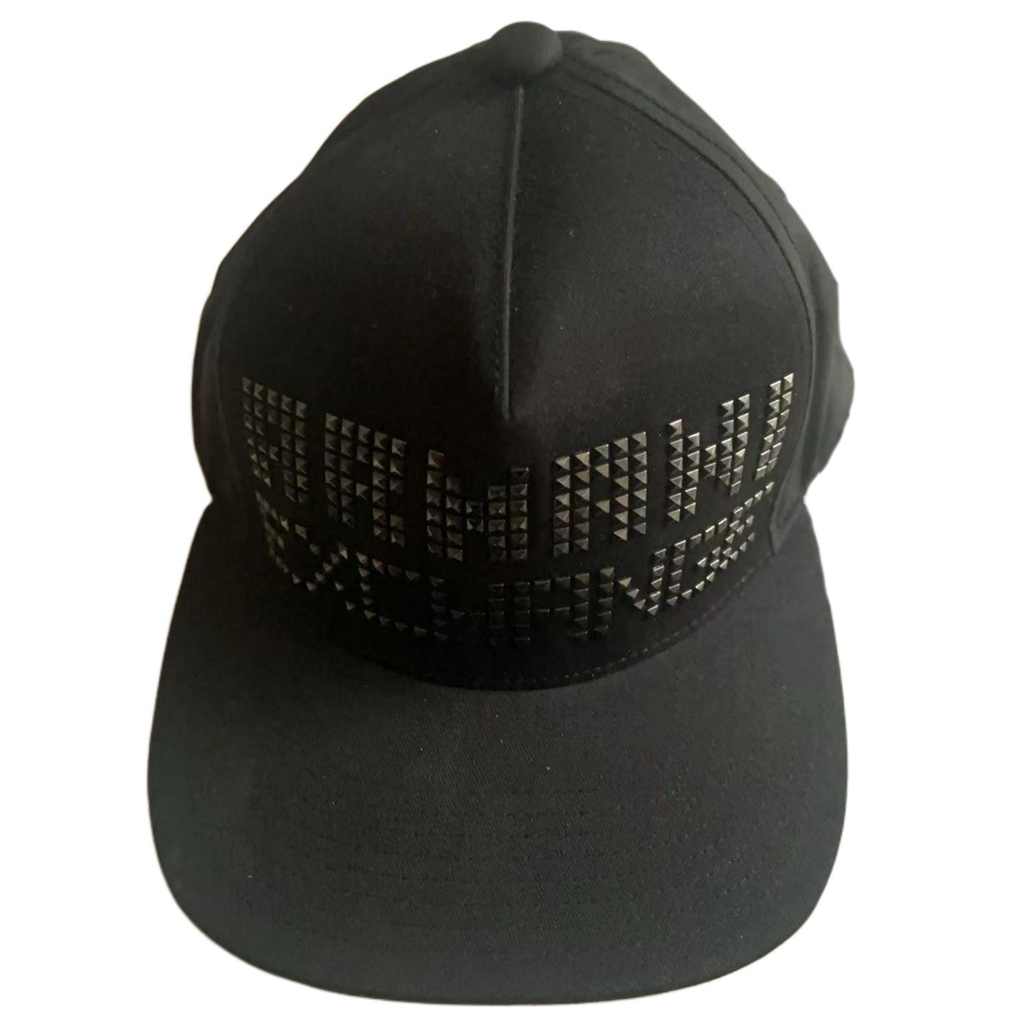 

ARMANI EXCHANGE Хлопковая бейсболка унисекс черная, Black