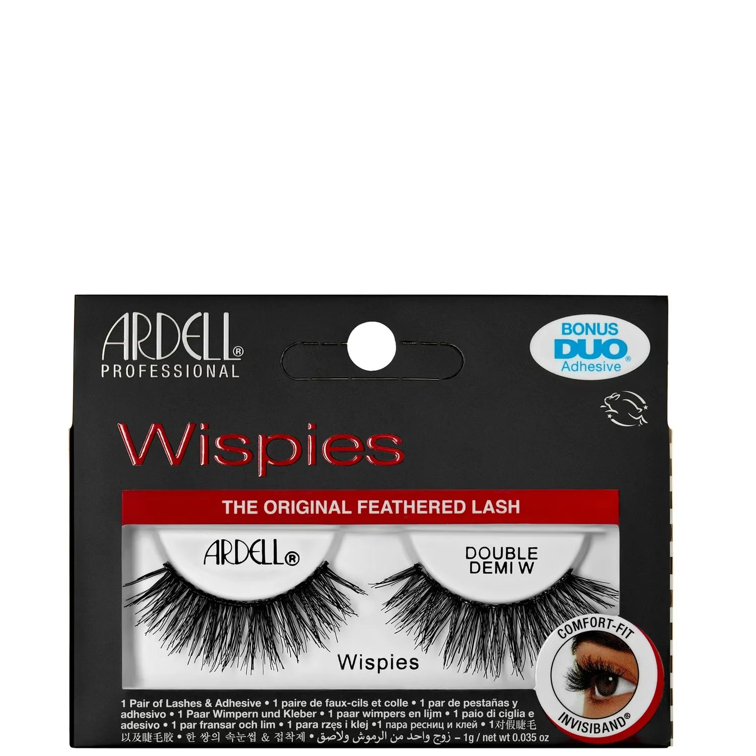 

Накладные ресницы Double Up Demi Wispies - черные Ardell