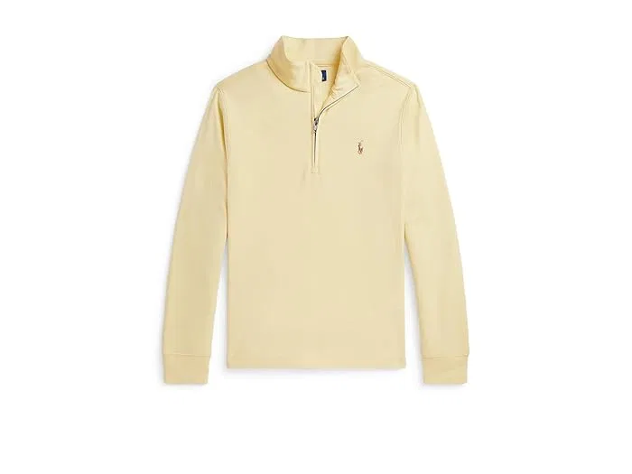 Свитер хлопковый Cotton Interlock 1/4 Zip Pullover Polo Ralph Lauren Kids, RL 2000 Red