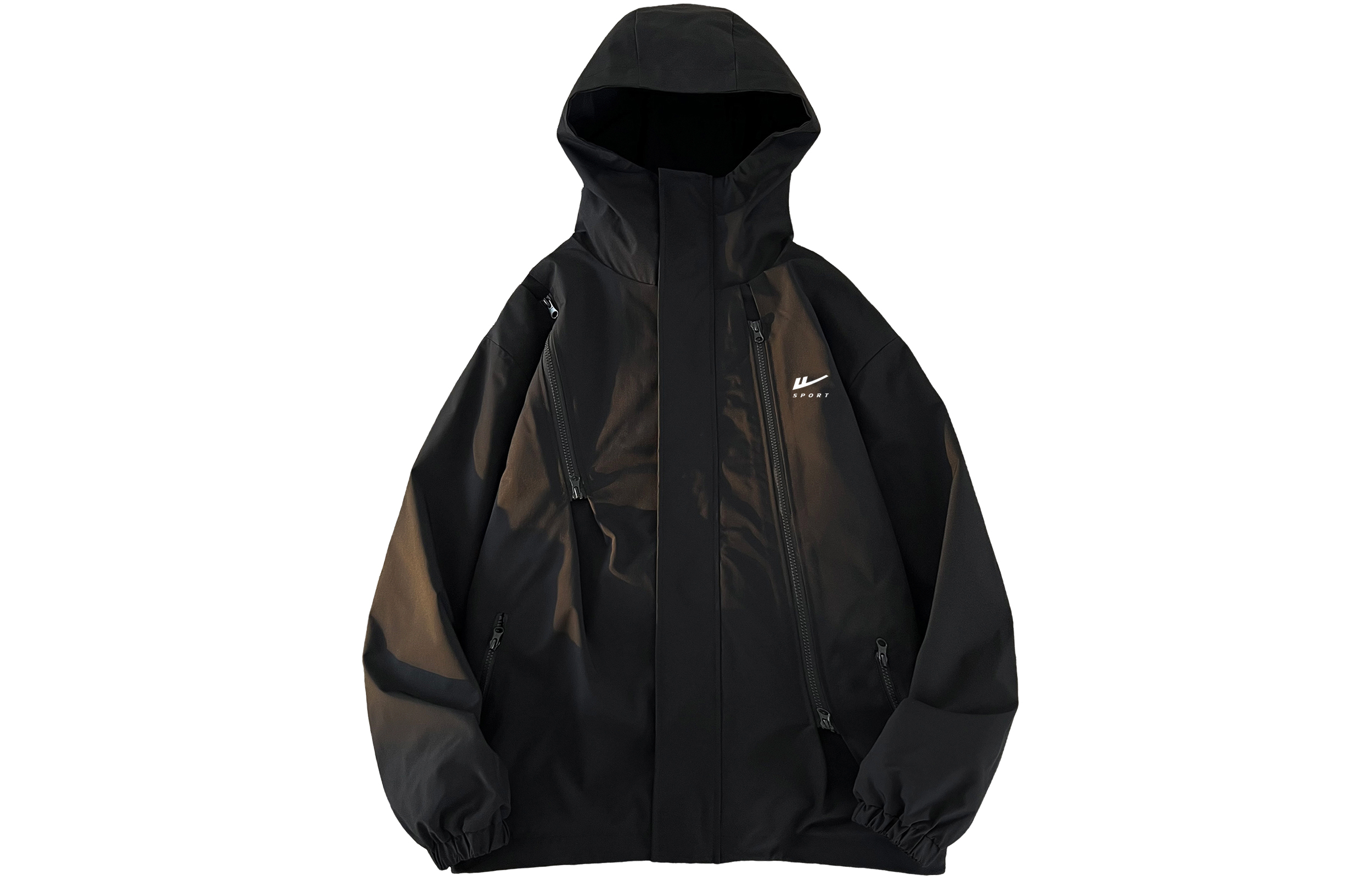 

Куртка Warrior Huichao Riding The Wind унисекс, Two-Piece Set Black