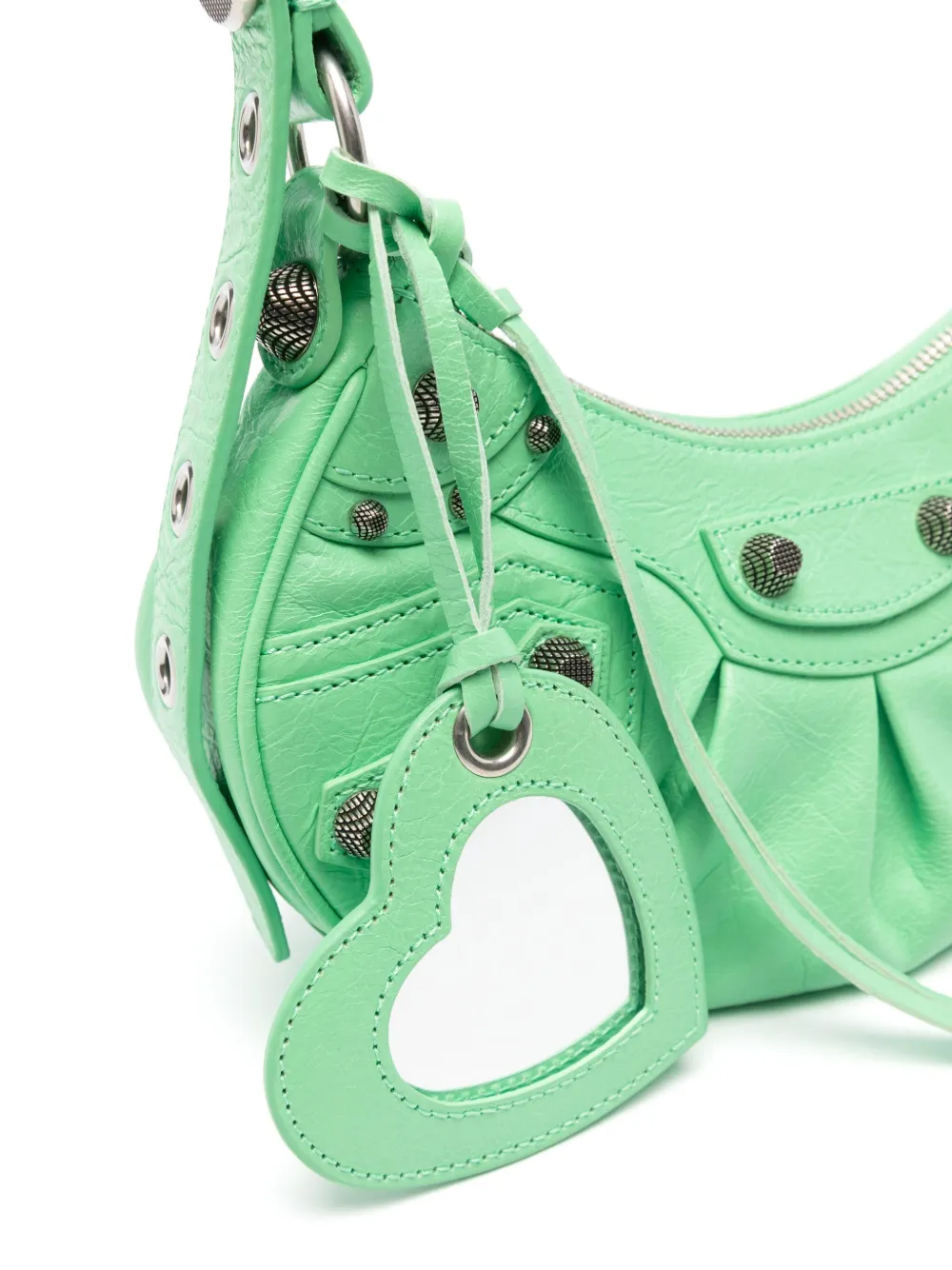 Сумка на плечо Le Cagole XS BALENCIAGA, зеленый — фото 4