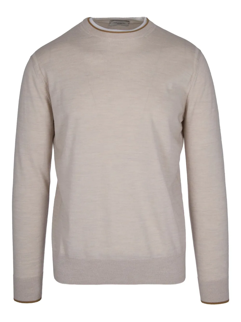 

Тонкий шерстяной джемпер Paolo Pecora, нейтральный