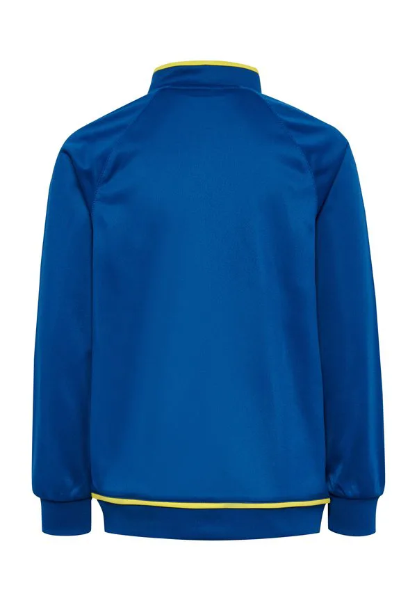 Тренировочная куртка core 2 0 track zip Hummel, True Blue Blazing Yellow — фото 2