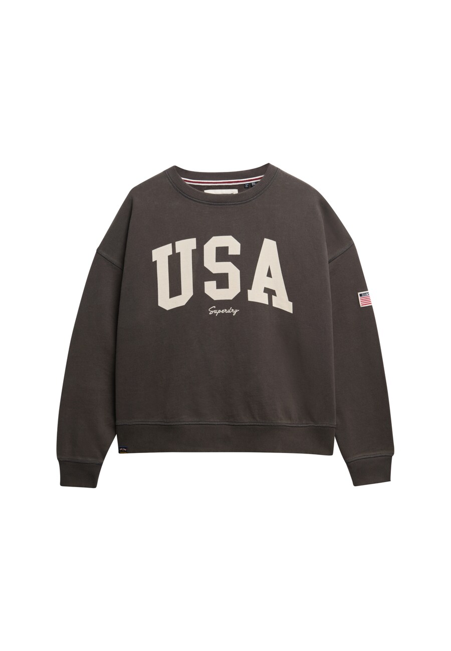 

Толстовка Superdry Athletic Essentials, цвет Muddy colored
