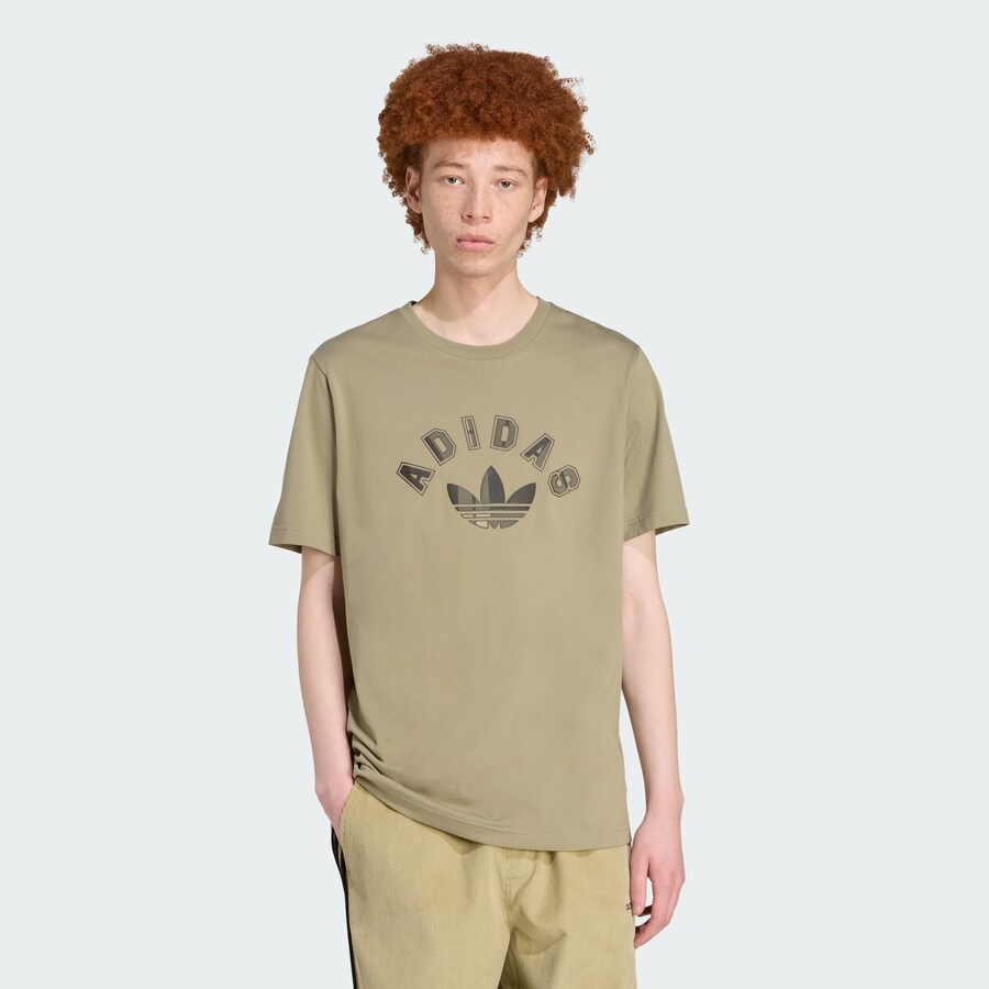 Футболка ADIDAS ORIGINALS Tartan, Khaki/Olive — фото 2