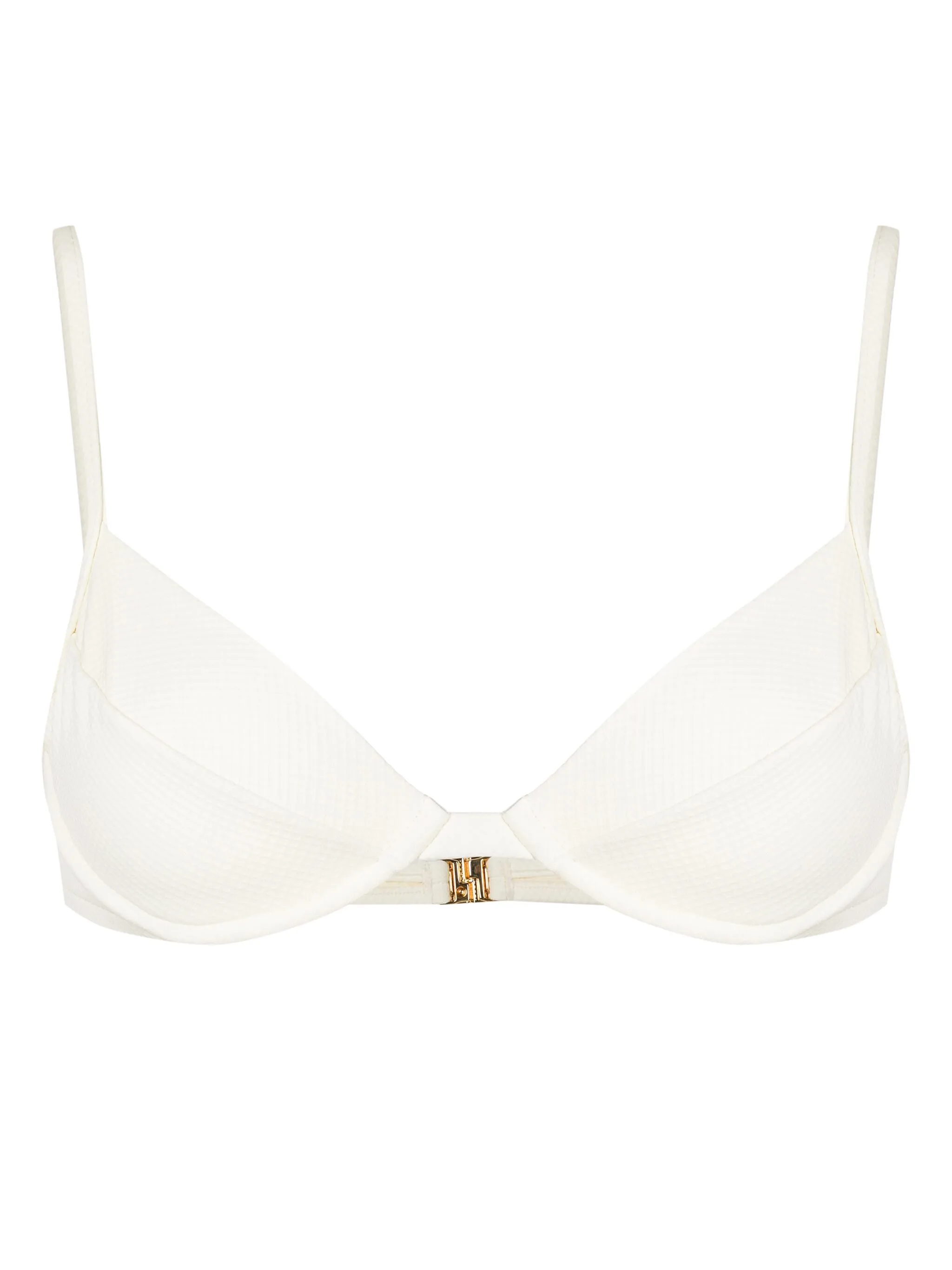 

Топ-бикини с застежкой на шее в виде сердечка Lenny Niemeyer, белый