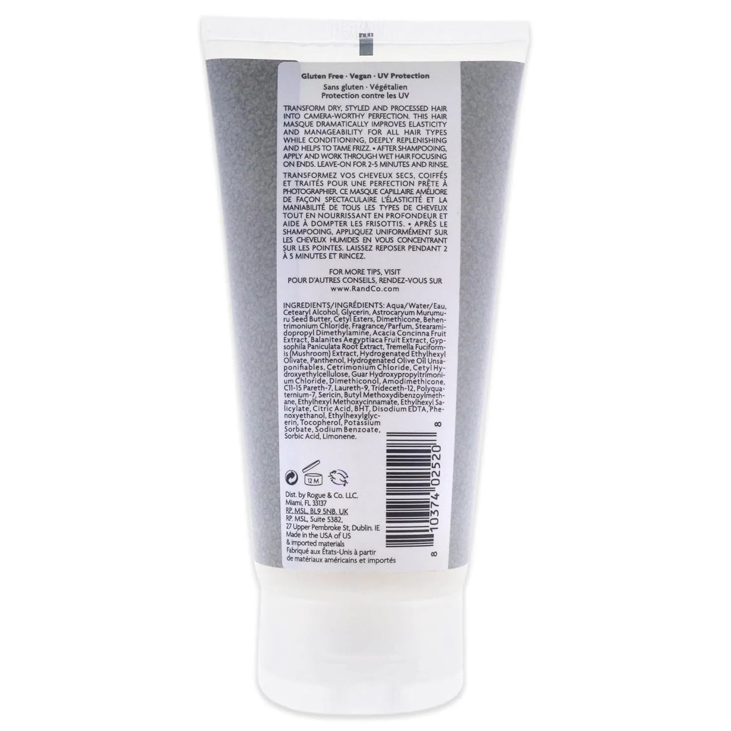 Маска для волос R+Co Television Perfect Hair Masque 148 мл — фото 2