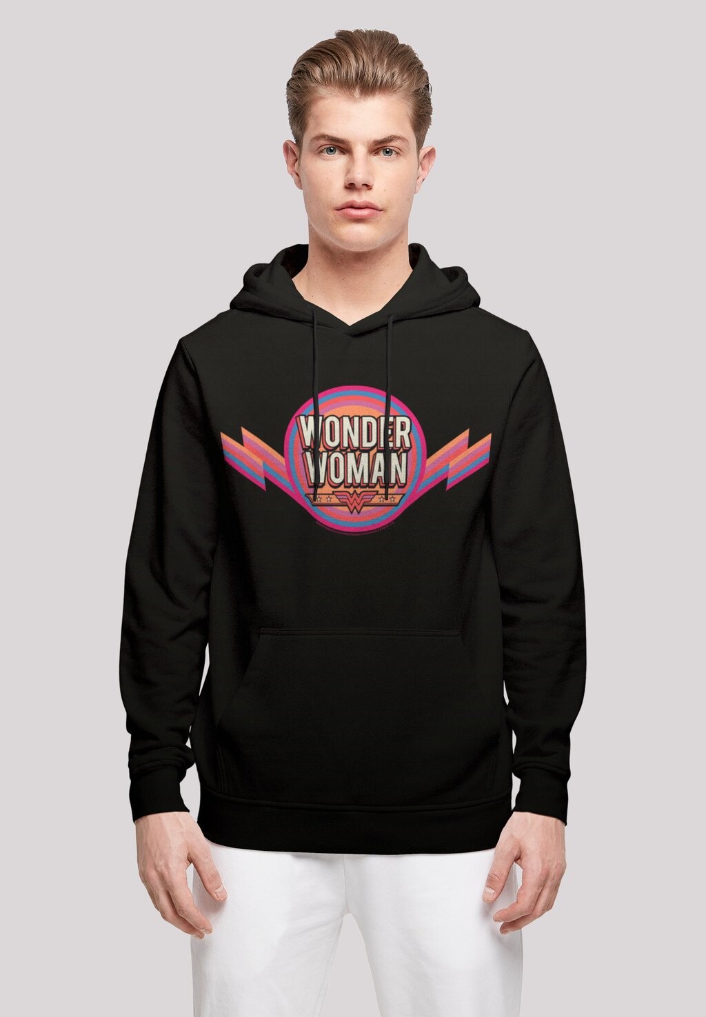 

Толстовка с капюшоном DC COMICS RAINBOW LOGO F4NT4STIC, черный
