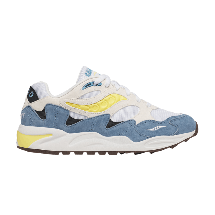 

Кроссовки Grid Shadow 2 Essential 'White Yellow Light Blue', белый