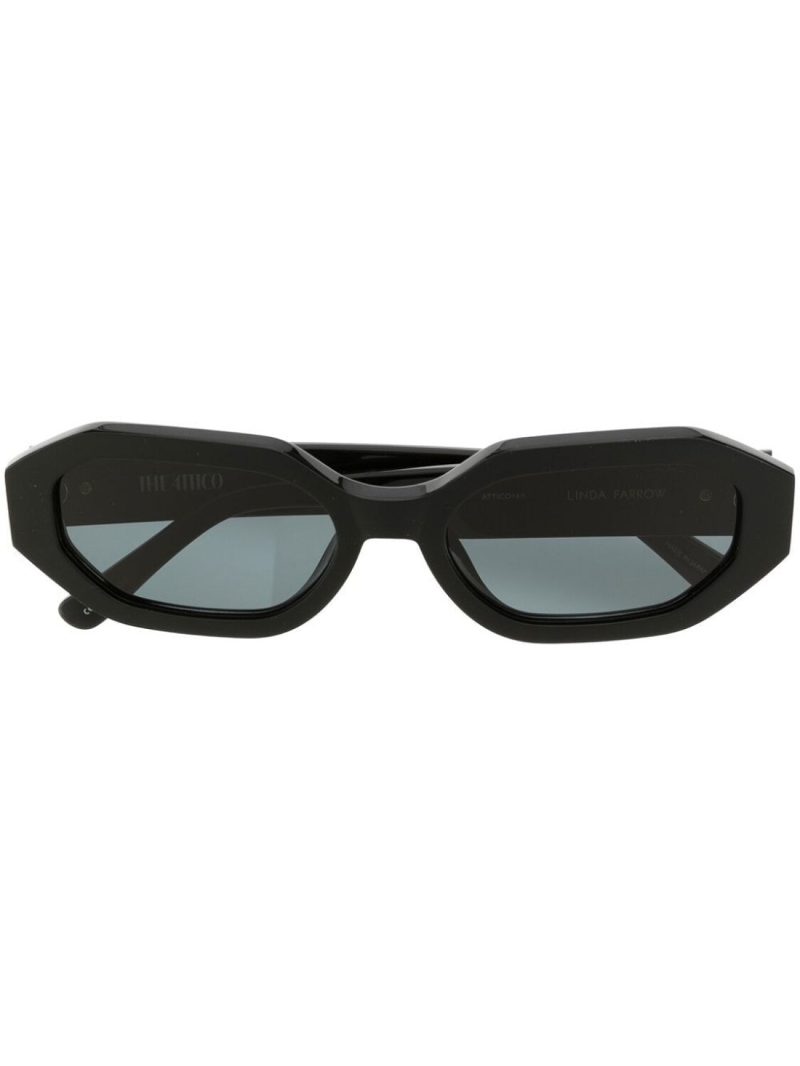 

Linda Farrow x Attico Irene sunglasses, черный