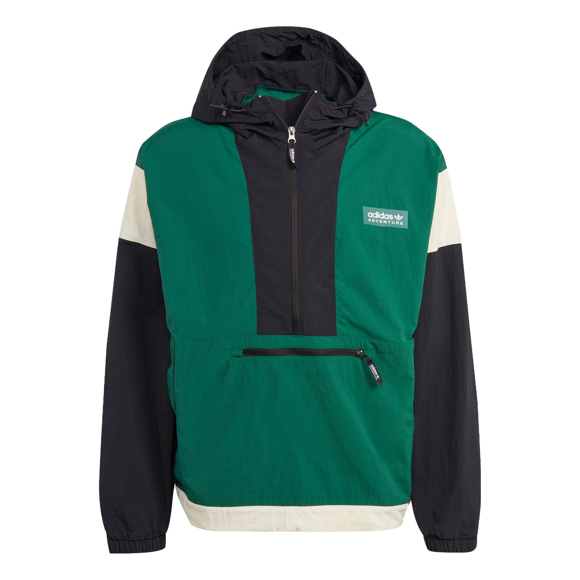 

Ветровка adidas originals Adventure Premium Windbreaker 'Dark Green Black' IC5640, зеленый