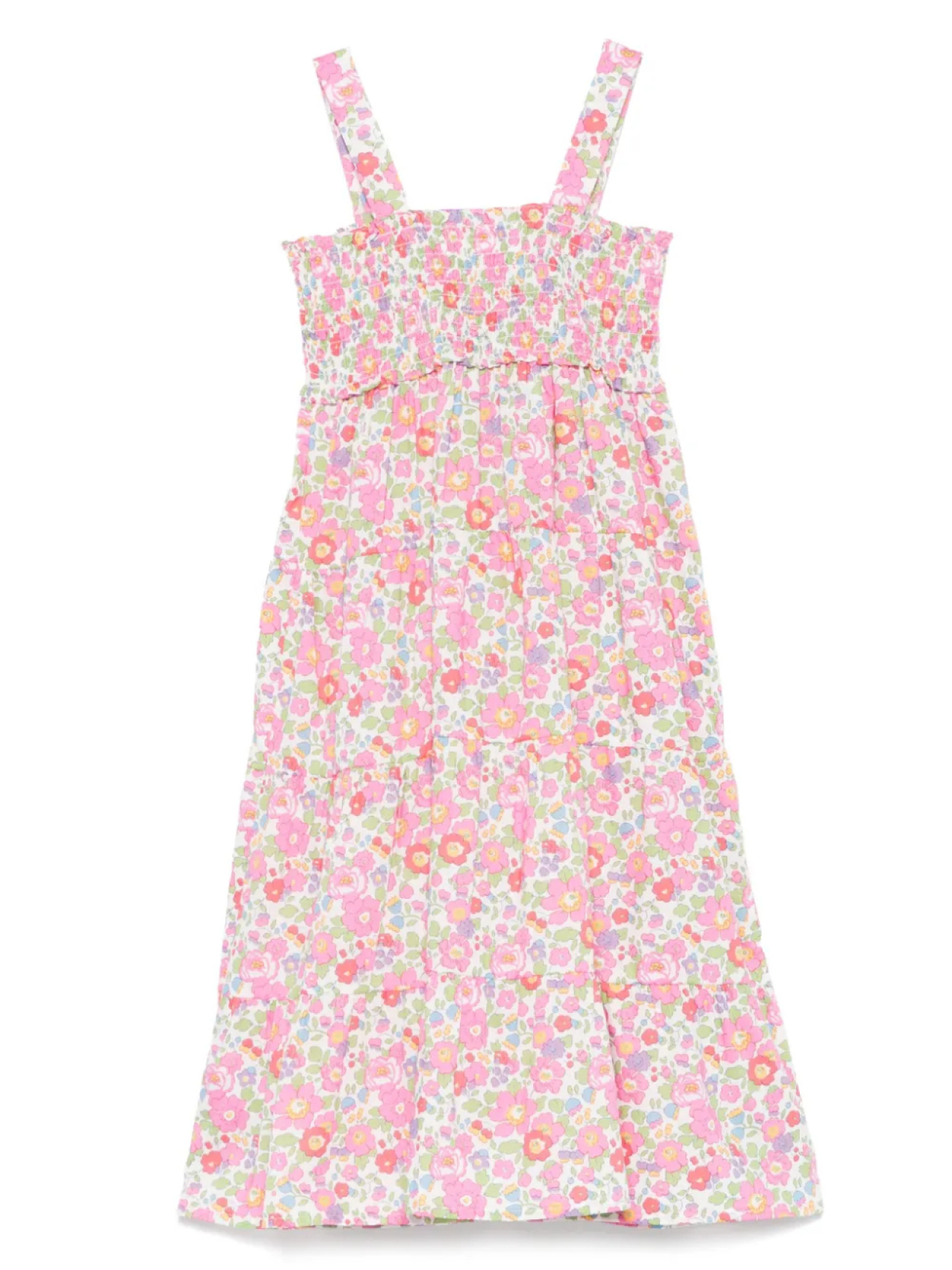 Платье MC2 Saint Barth Kids x Liberty London Jemine, розовый — фото 2