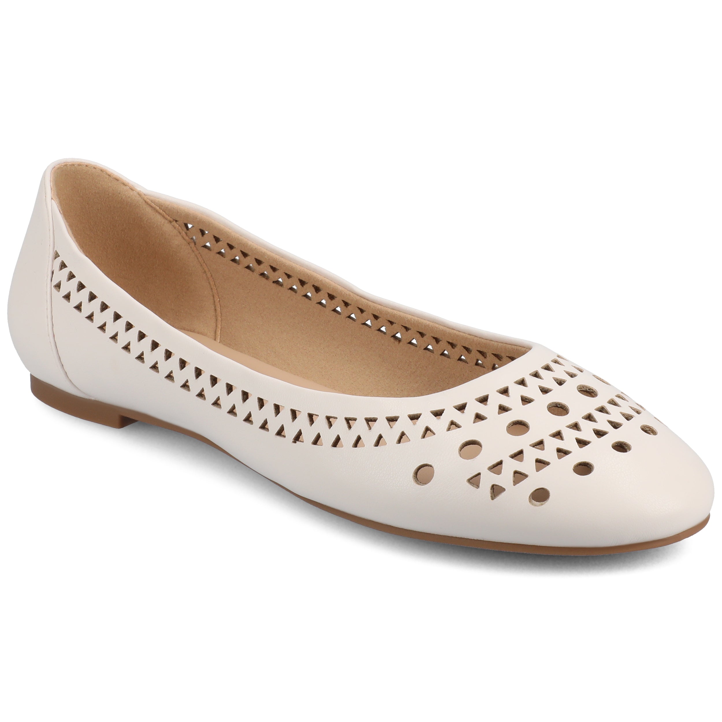Journee Женские балетки Kamrah Journee Collection, Bone
