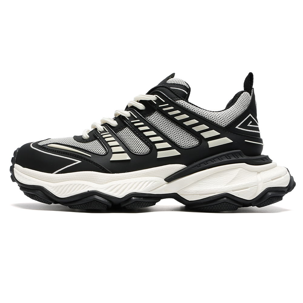 

Kemaron Износостойкие кроссовки низкие массивные унисекс черные мужские, цвет Black, Men's