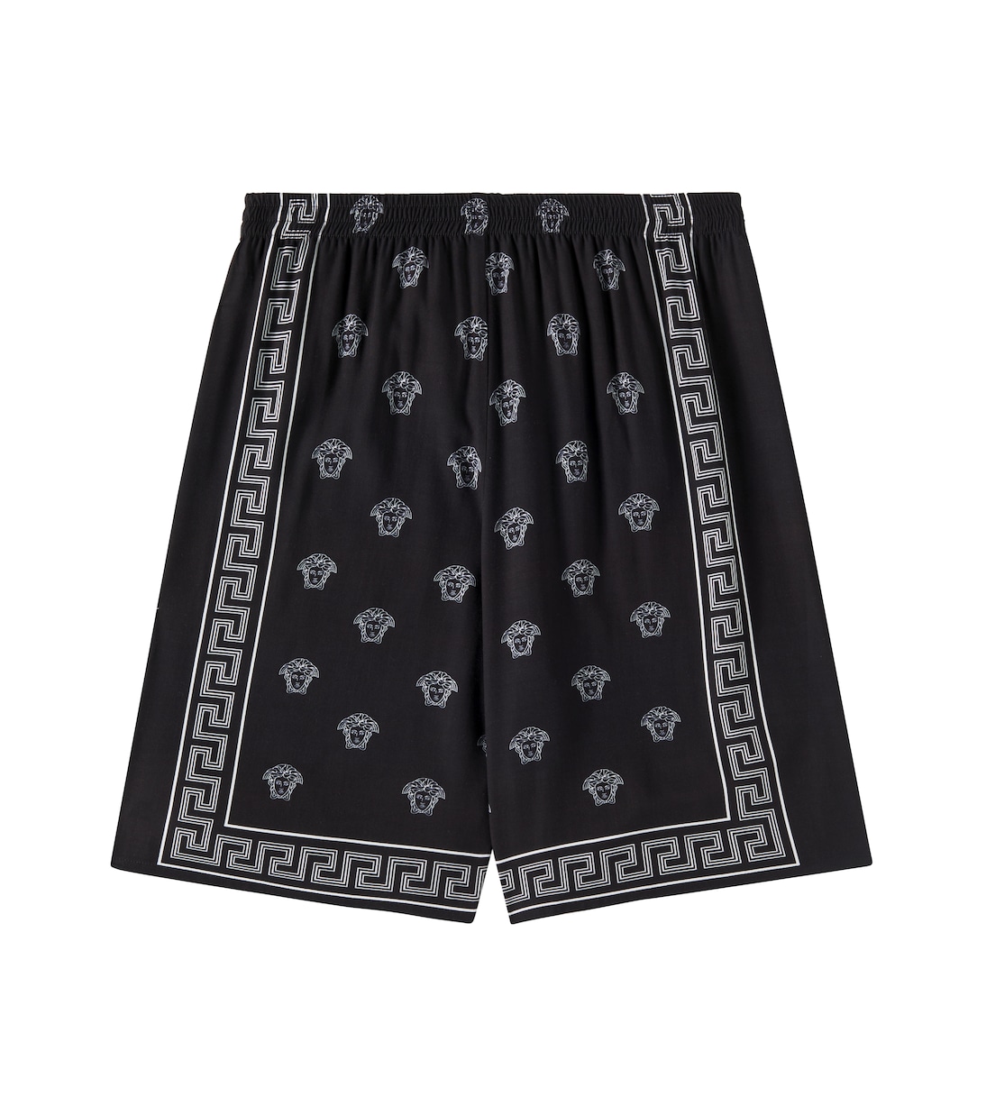 

Шорты-бандана Medusa Versace Kids, Black+White