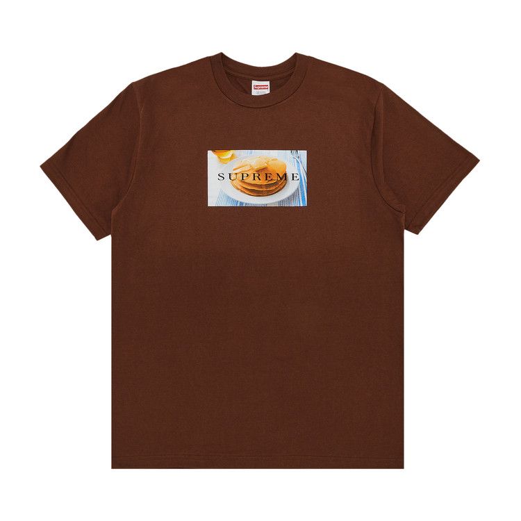 

Футболка Supreme Pancakes Tee 'Brown'