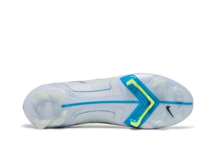Кроссовки Nike Mercurial Vapor 14 Elite FG, серый — фото 4