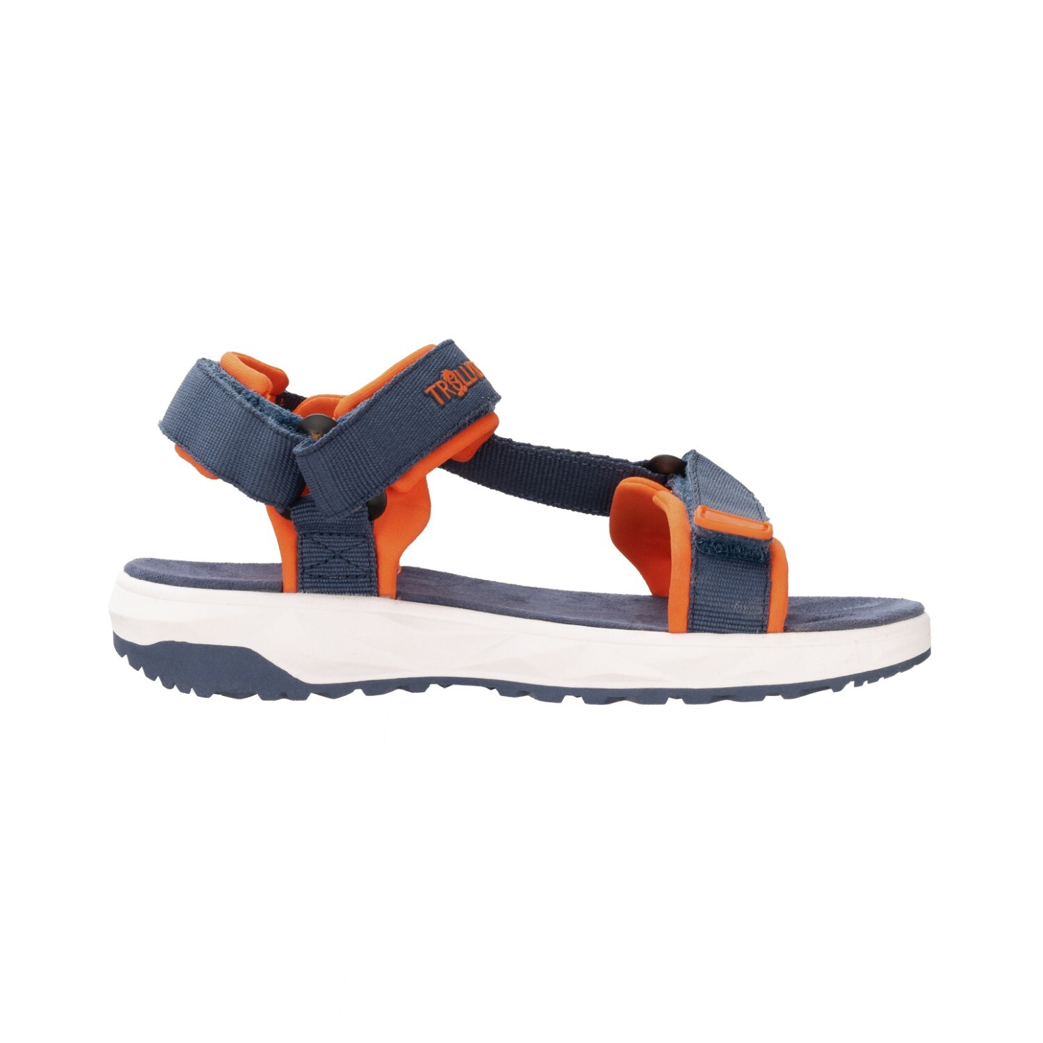 

Сандалии Trollkids Kid's Lysefjord Sandal, цвет Mystic Blue/Orange