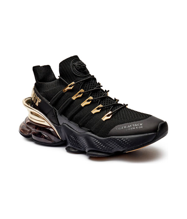 

Кроссовки атака тигра Plein Sport, черный