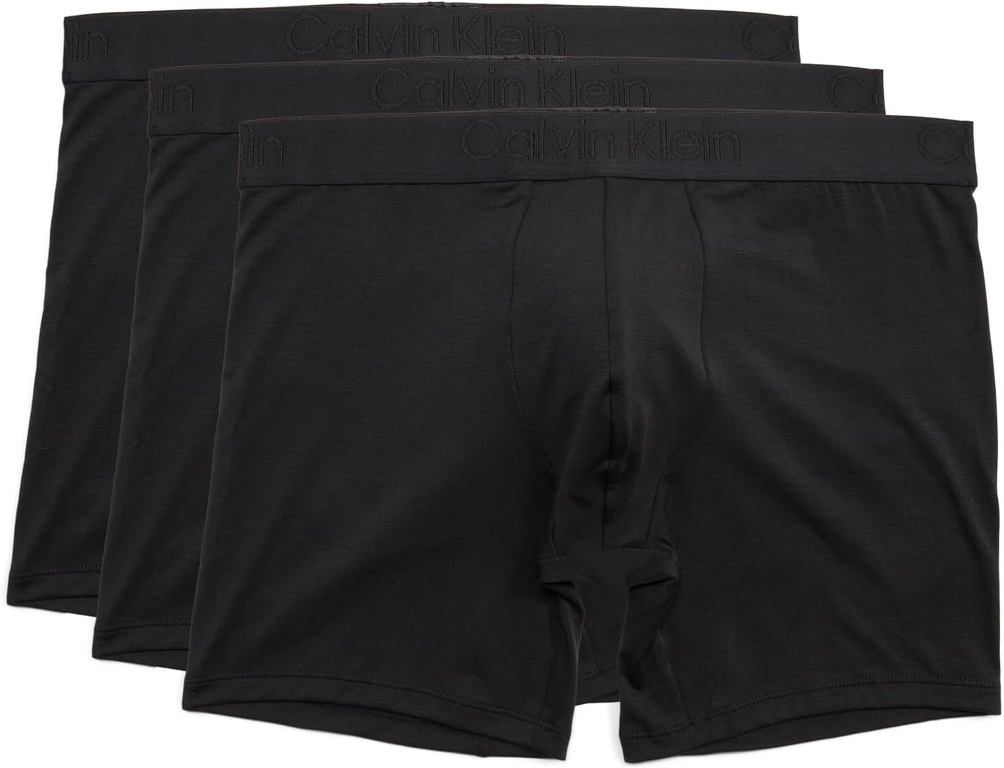 

Боксеры Calvin Klein CK Black Boxer Brief 3-Pack, цвет Black/Black/Black