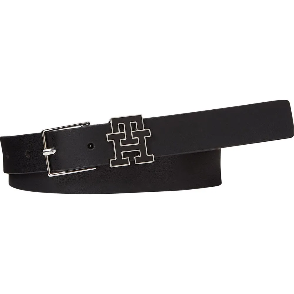 

Ремень Tommy Hilfiger Monogram 2.5, черный