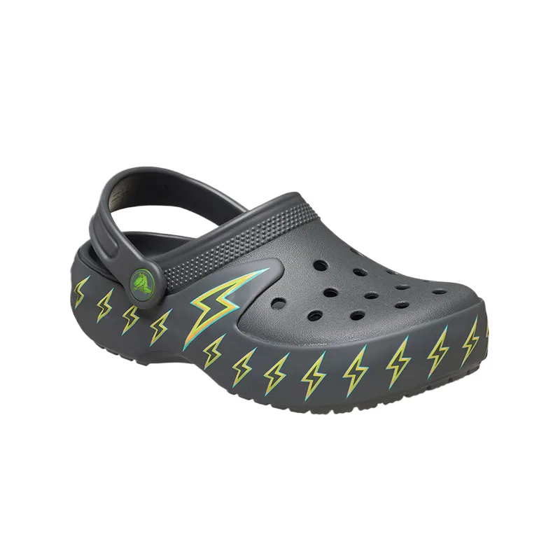 Детские сабо Crocs Kids' Clogs Carbon Fiber Gray — фото 4