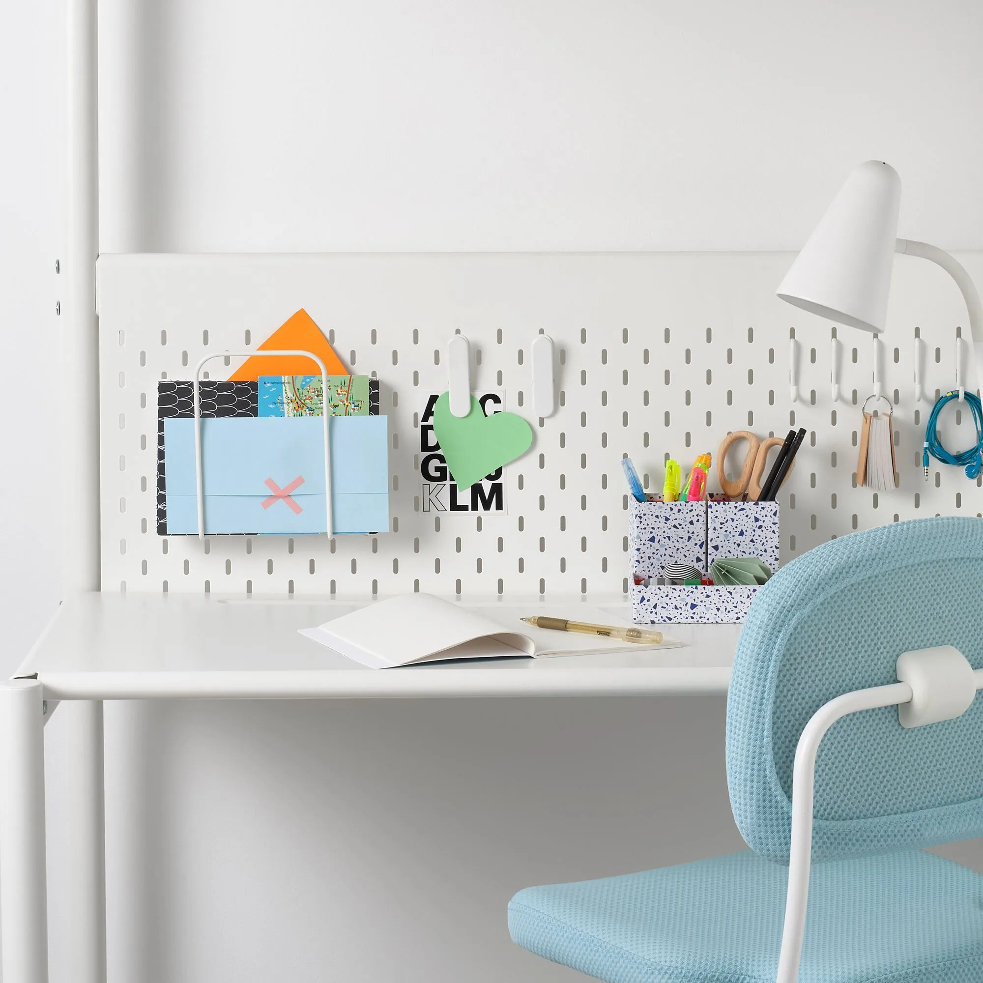Столешница для двухъярусной кровати, белая, 95x45 см, VITVAL IKEA — фото 3