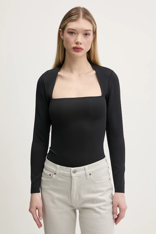 

Боди Abercrombie & Fitch, черный