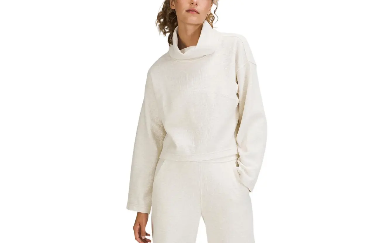 

Трикотажная женская водолазка Умеренная другие Lululemon, albumin/whto