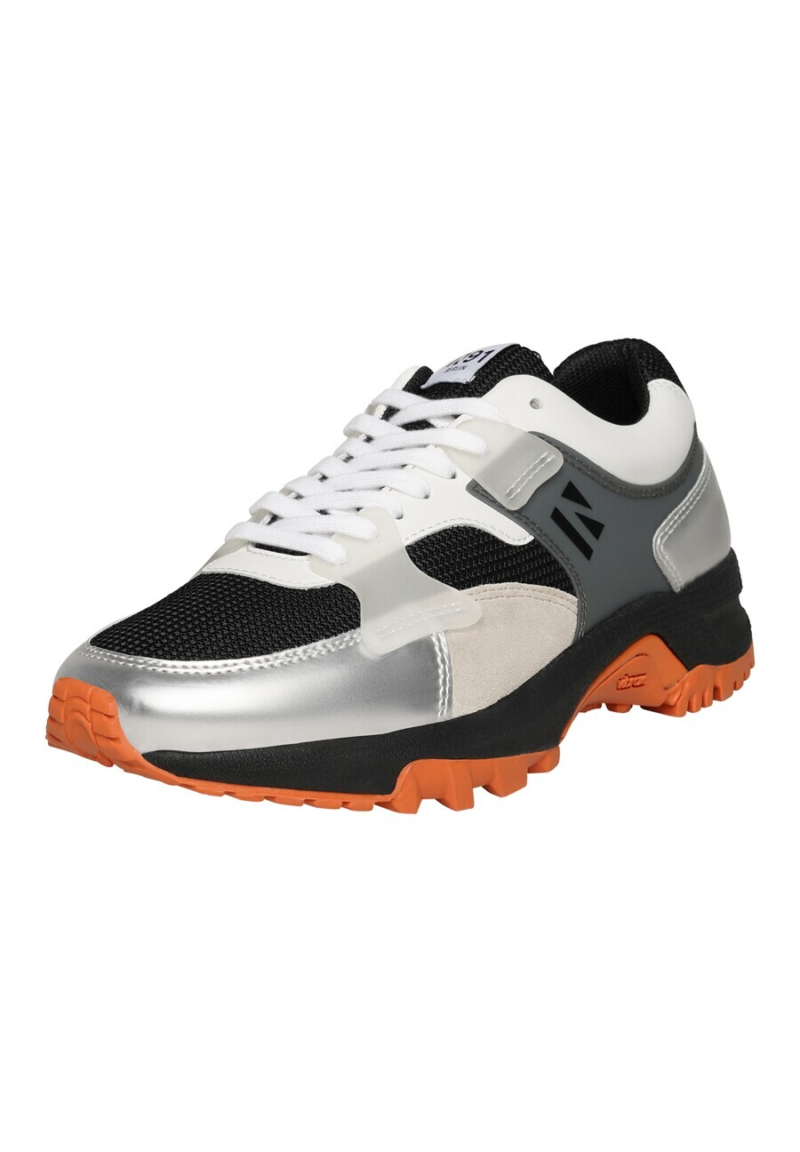 Кроссовки N91 Sneakers Style Choice W LM, оранжевый/черный/серебристый