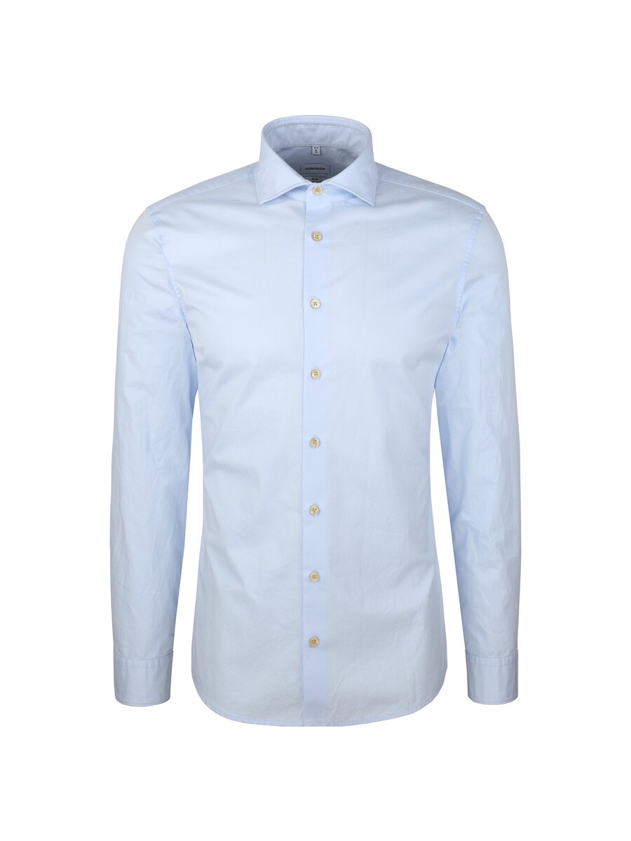 

Рубашка Slim Fit на пуговицах SEIDENSTICKER, светло-голубой