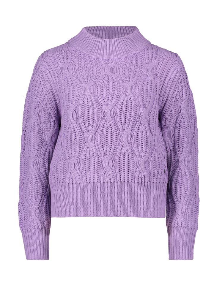 

Пуловер BETTY & CO Grobstrick-Pullover mit Stehkragen, цвет Flieder