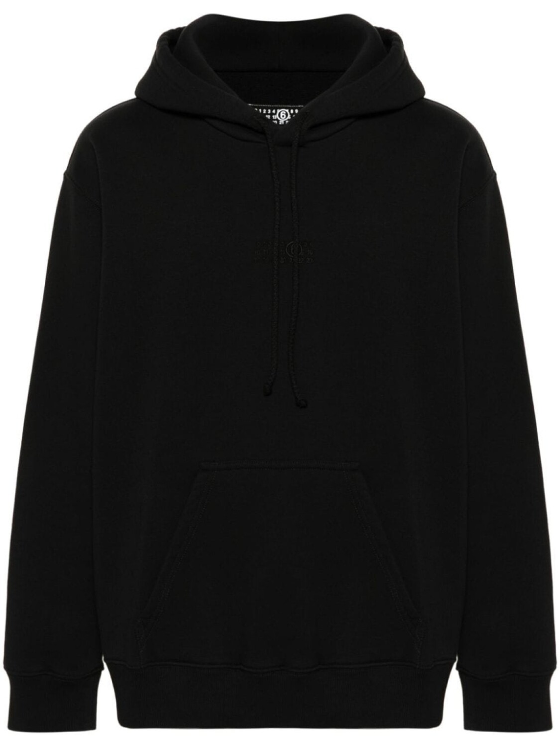 

MM6 Maison Margiela худи с принтом Numbers, черный