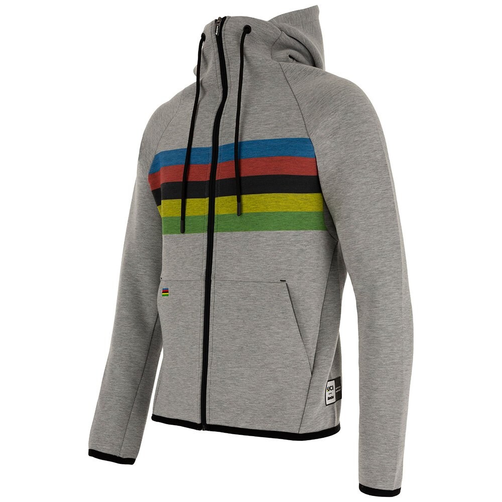 

Худи Santini UCI, серебряный
