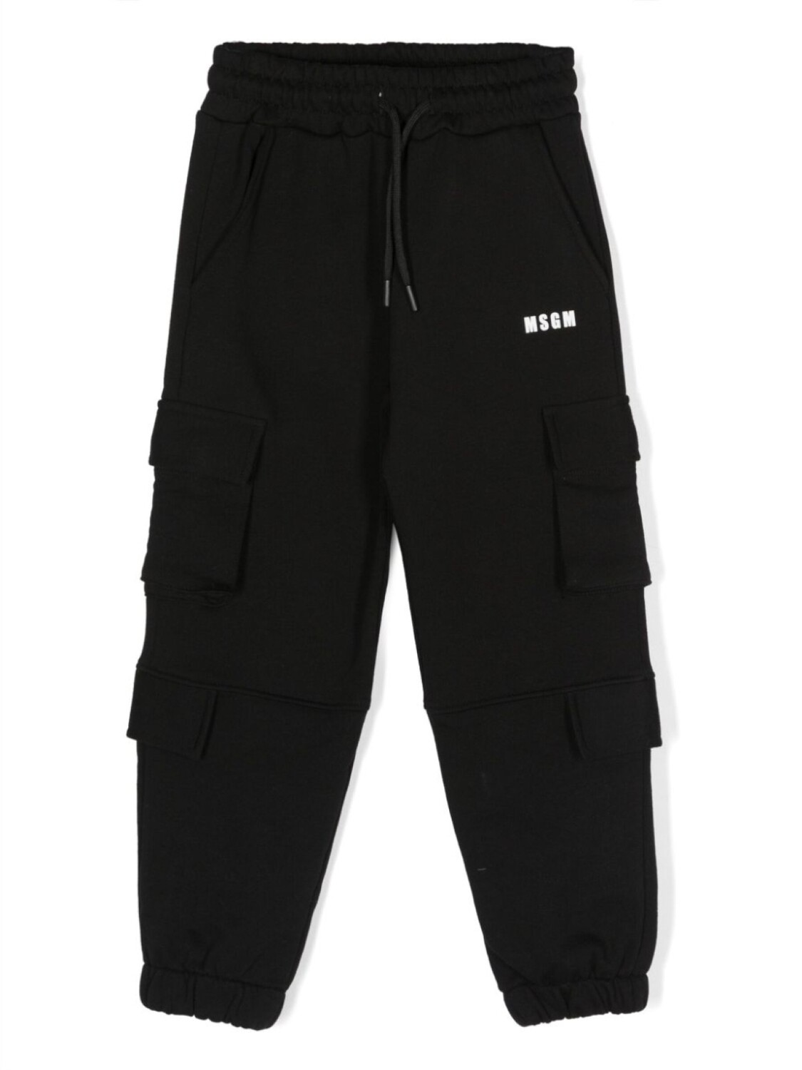 

MSGM Kids спортивные брюки с логотипом, черный