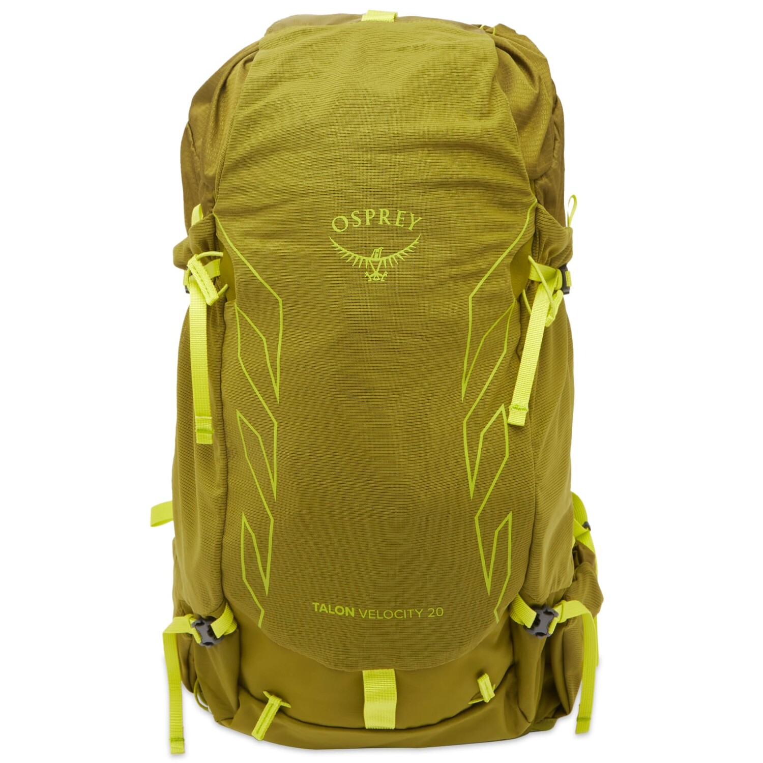 

Рюкзак Osprey Talon Velocity 20, цвет Matcha Green & Lemongrass