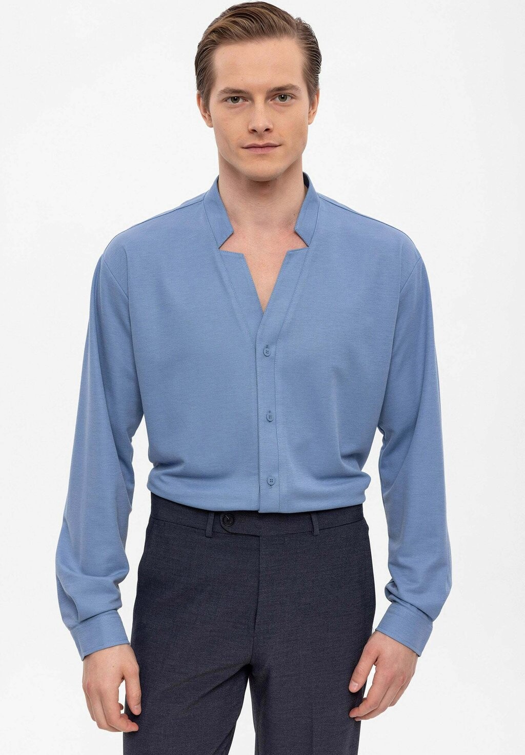 

Рубашка Long Sleeve Antioch, цвет baby blue