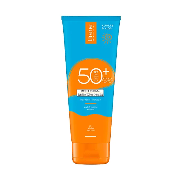 

Солнцезащитная эмульсия Spf 50+ Lirene, 90 ml