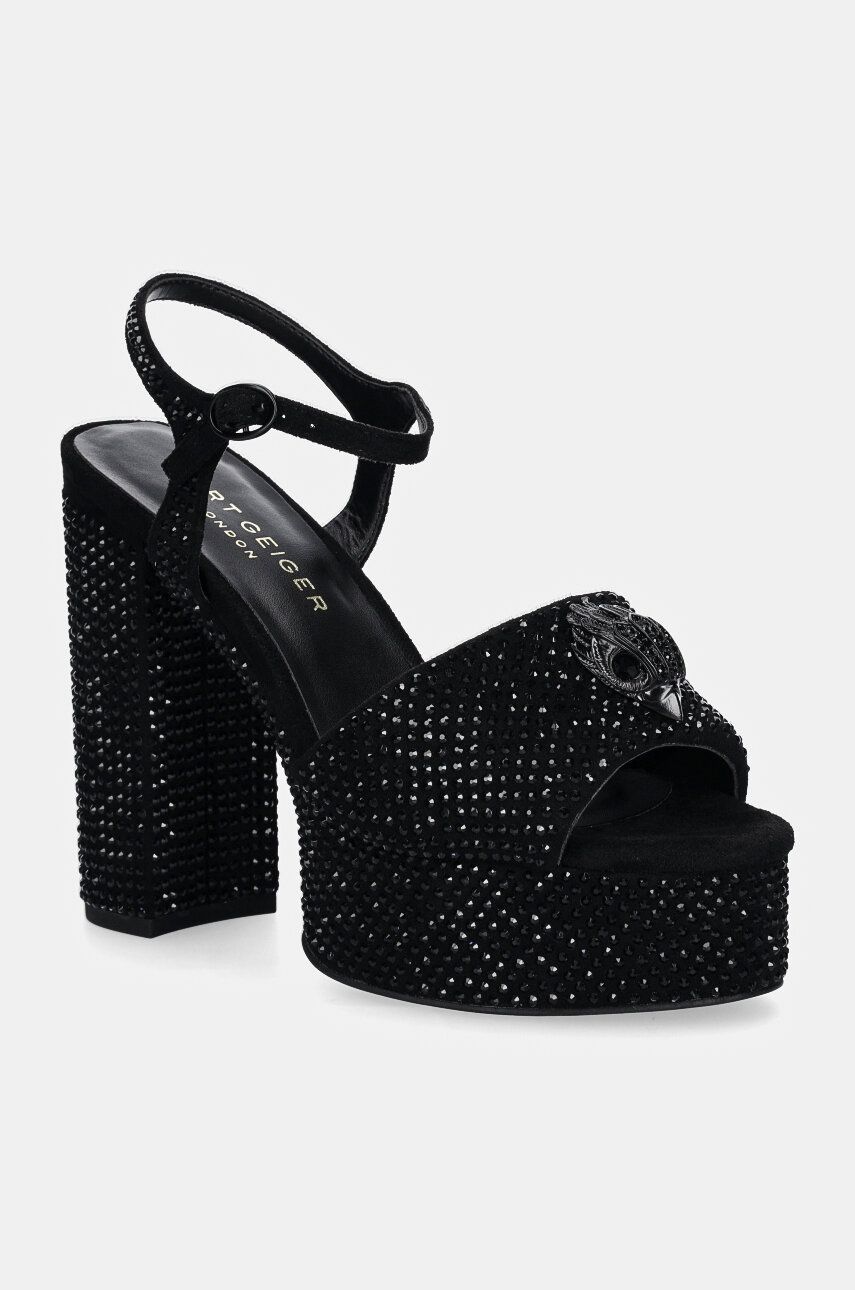 

Сандалии Kurt Geiger London Kensington на платформе Sdl, черный