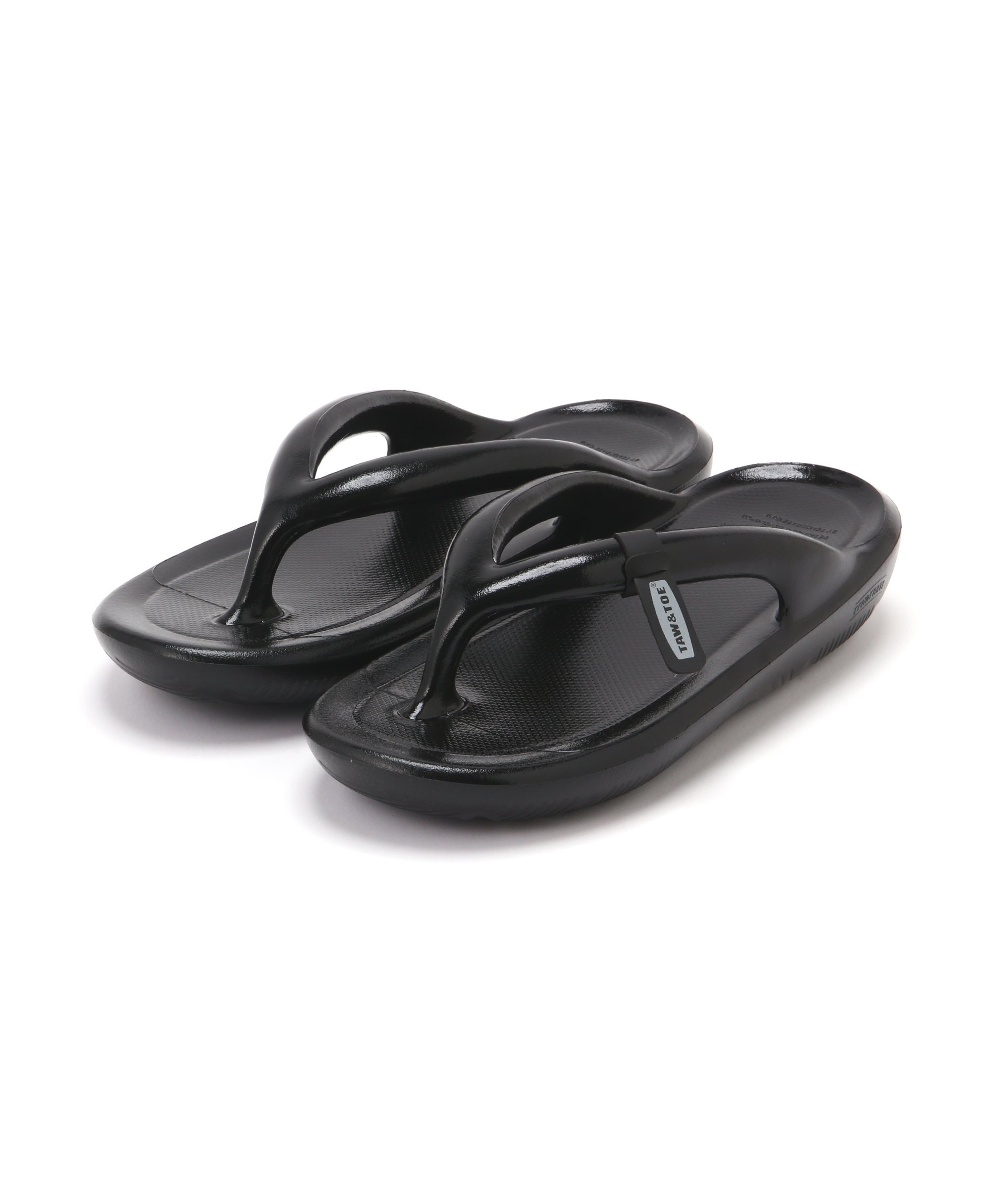 TAW&TOE/TOE/ZEROVITY ШЛЕПАНЦЫ OG Royal Flash, black
