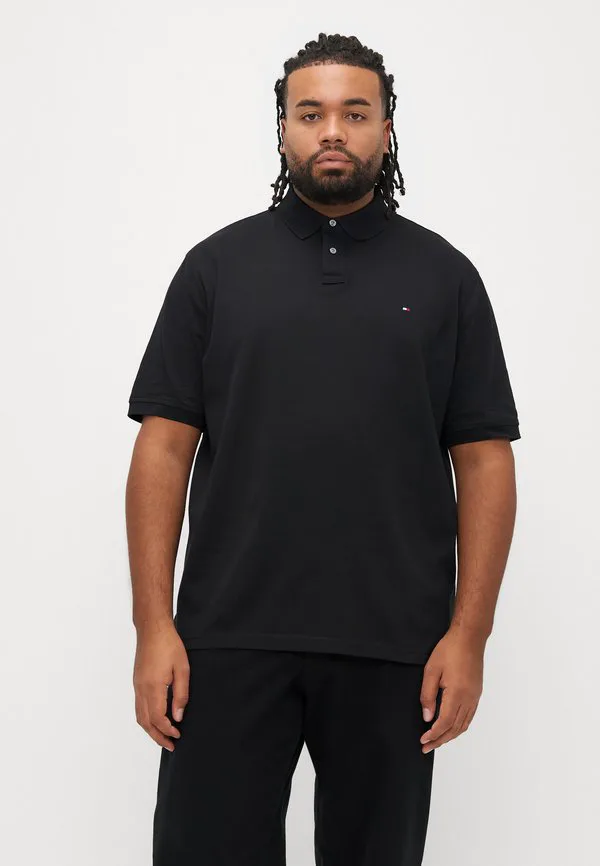 Рубашка-Поло из пике стандартного кроя, модель 1985 года. Tommy Hilfiger, Black